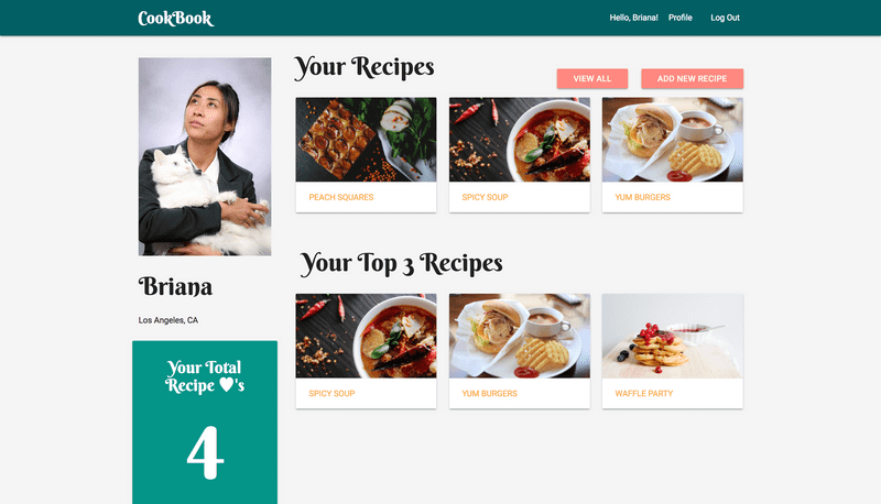 Cookbook App